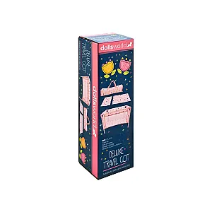 Dolls World Pătuț de voiaj pentru păpuși, 53x33x34 cm