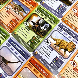 Skillmatics 10 Kvíz – Döbbenetes dinoszauruszok