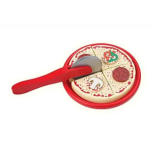 Melissa&Doug Set cu tort si pizza din lemn