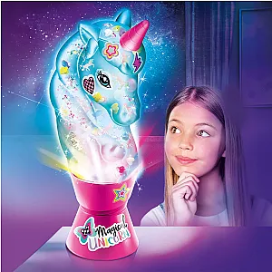 Style4Ever Lampă de lavă în formă de unicorn