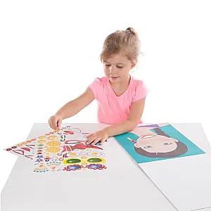 Melissa & Doug Creează un chip – set de stickere