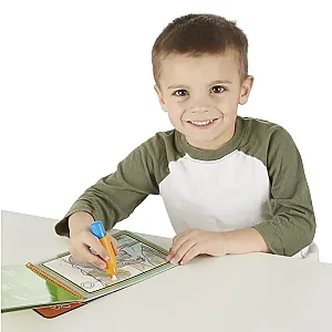 Melissa & Doug Water WOW! Safari – Carte de colorat cu apă
