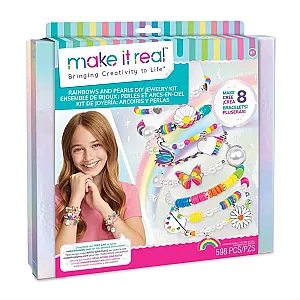 Make It Real Szivárvány és gyöngy karkötők