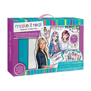Make It Real Mega set de design cu tablă luminoasă