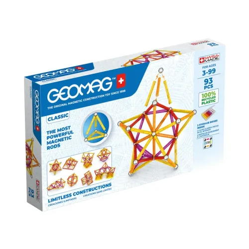 Geomag Classic 93 darabos mágneses építő