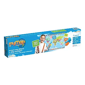 MyMap Pro Interaktív világtérkép în limba maghiară și engleză