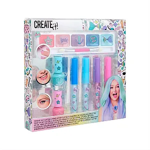 Create It! Set de machiaj cu culori strălucitoare de sirenă