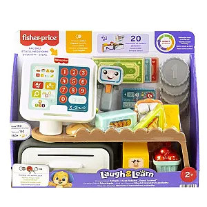 Fisher-Price Râzi și Învață Casa de marcat în limba maghiară