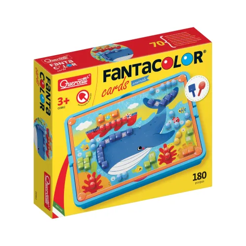 Quercetti Fantacolor Cards mozaic, 180 piese