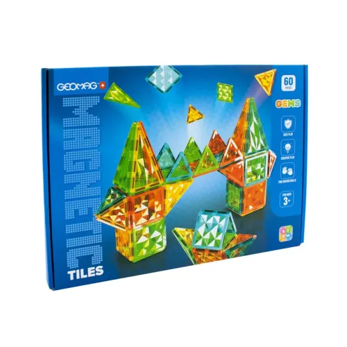 Geomag Magnetic Tiles, 60 darabos