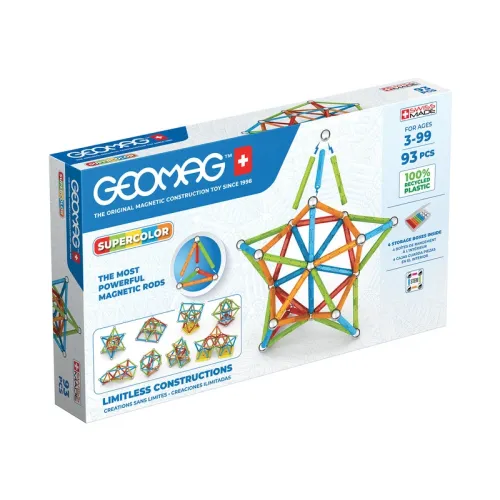 Geomag Supercolor Recycled, 93 darabos