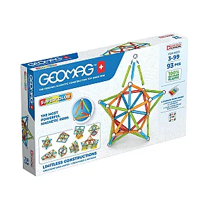 Geomag Supercolor Recycled, 93 piese