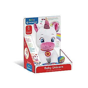 Clementoni Baby Unicorn interactiv pe limba maghiara 